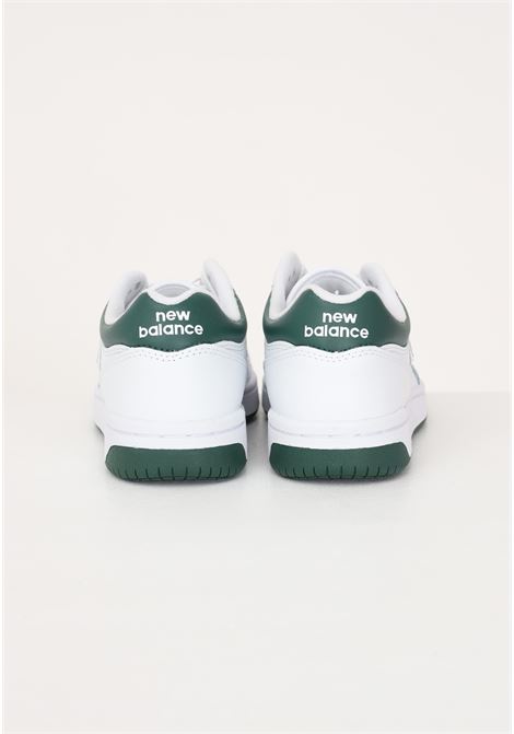 Sneakers bianche e verdi per uomo 480 NEW BALANCE | BB480LNGWHITE-GREEN